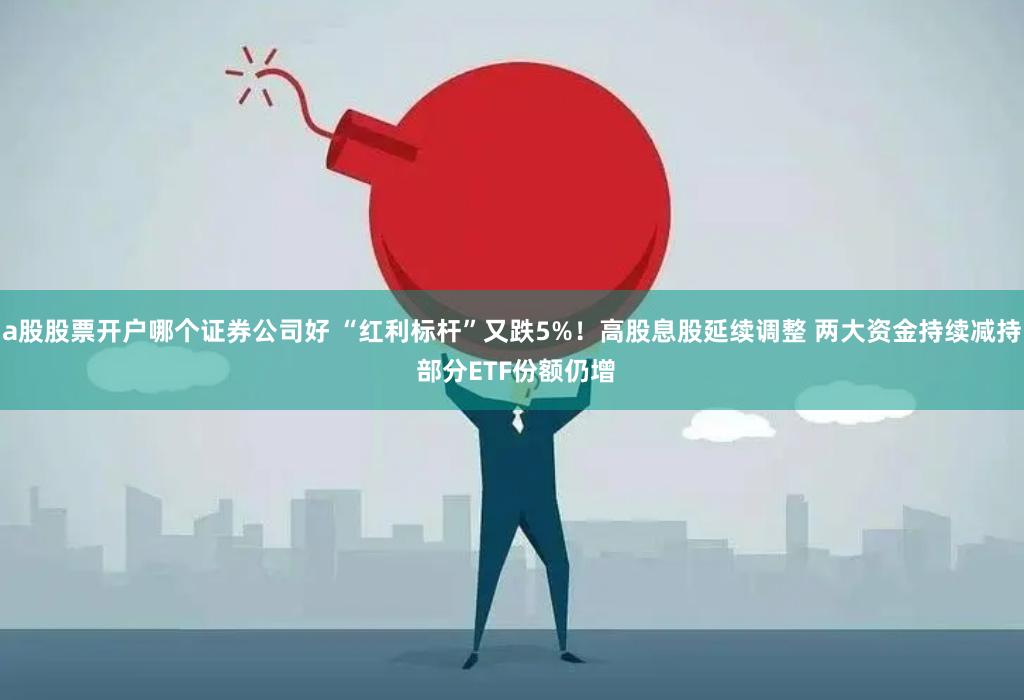 a股股票开户哪个证券公司好 “红利标杆”又跌5%！高股息股延续调整 两大资金持续减持 部分ETF份额仍增