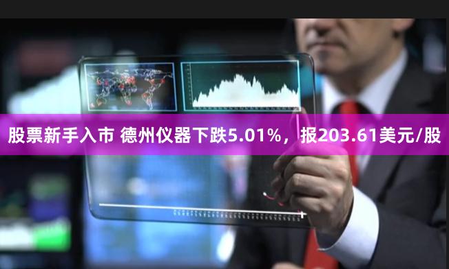 股票新手入市 德州仪器下跌5.01%，报203.61美元/股